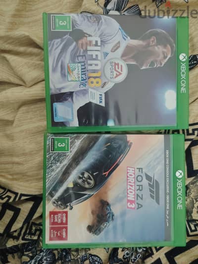 لعبتين xbox one للبيع او للبدل بي GTA V او Red Dead Retribution 2
