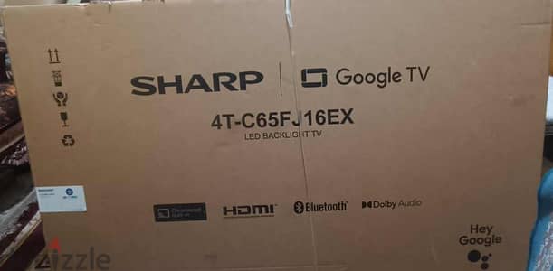 شاشه شارب 4k سمارت 65 بوصه جديده