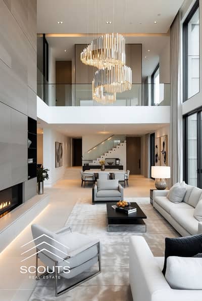 Townhouse for sale, 215 m, with a fantastic garden view on the landscape, in installments, in El Patio Town Compound, near the American University in