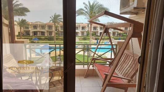 Chalet for Sale Double View sea&pool ready for immediate receipt in a serene village in La Vista with full finishing super lux in the best location in Ain Sokhna