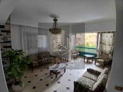 Furnished apartment for rent – Maadi barracks      Very special and quiet location