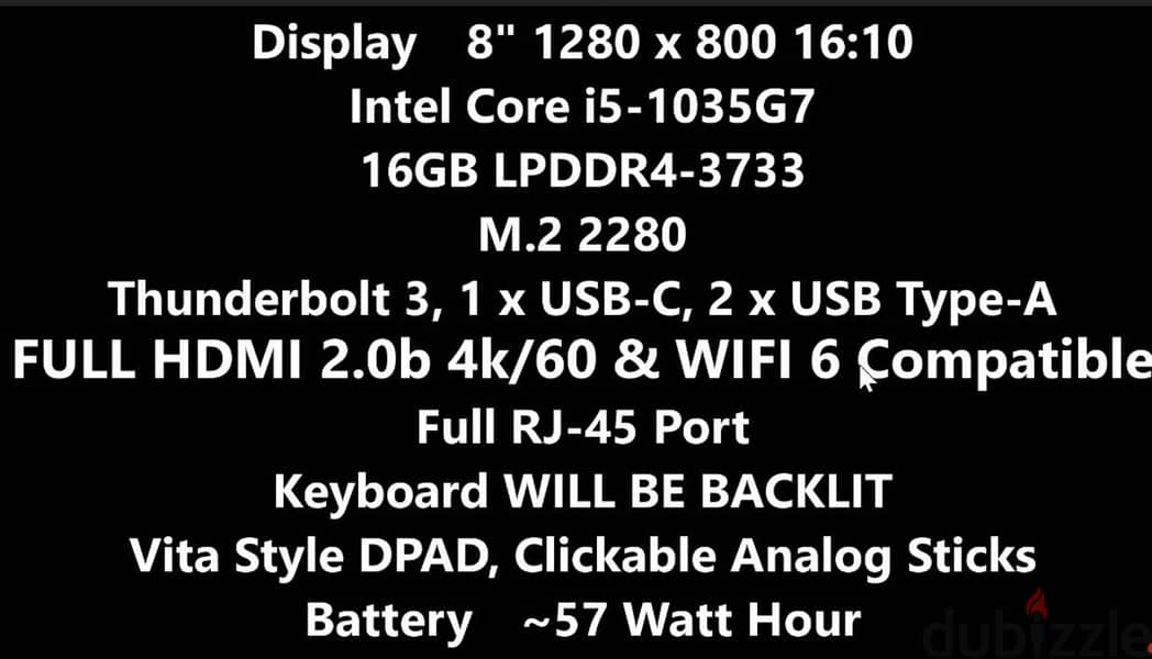 GPD win max 2020 GAMING LAPTOP 5
