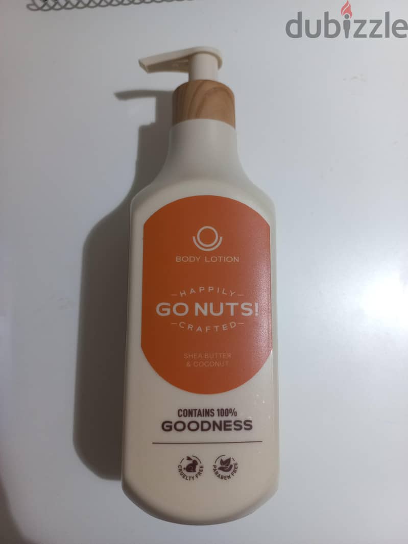 nutshell body lotion shea butter and coconut 1