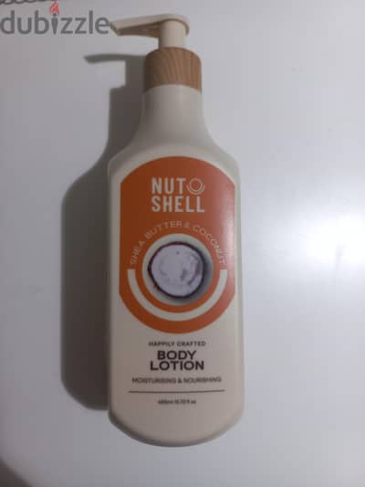 nutshell body lotion shea butter and coconut