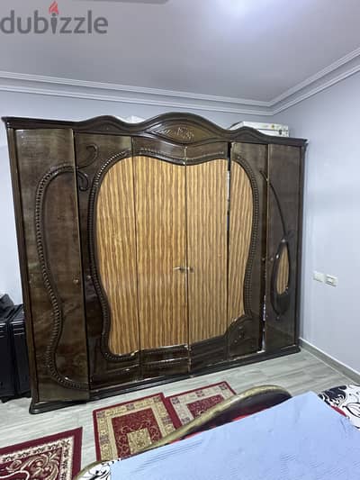 غرفة نوم خشب كاملة