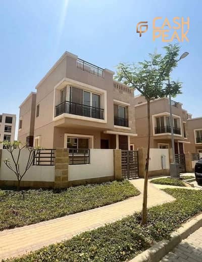 Ready to Move Super Lux Finished Villa with Elevator in Taj City Opposite Cairo International Airport Directly on Suez Road Near City Centre Almaza