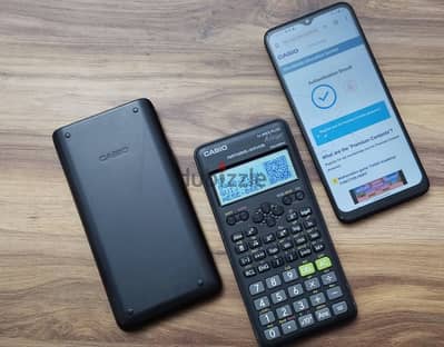 آلة حاسبة كاسيو الأصلية بالبار كود موديل CASIO fx95ES PLUS-2Calculator