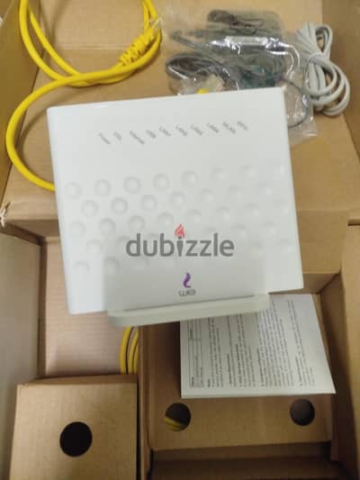 راوتر ZTE ZXHN H168N VDSL بحالة ممتازة + العلبة