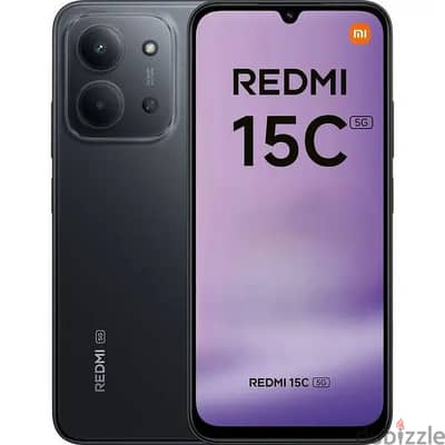 Xiaomi Redmi 15c جديد متبرشم ضمان سنة ونصف