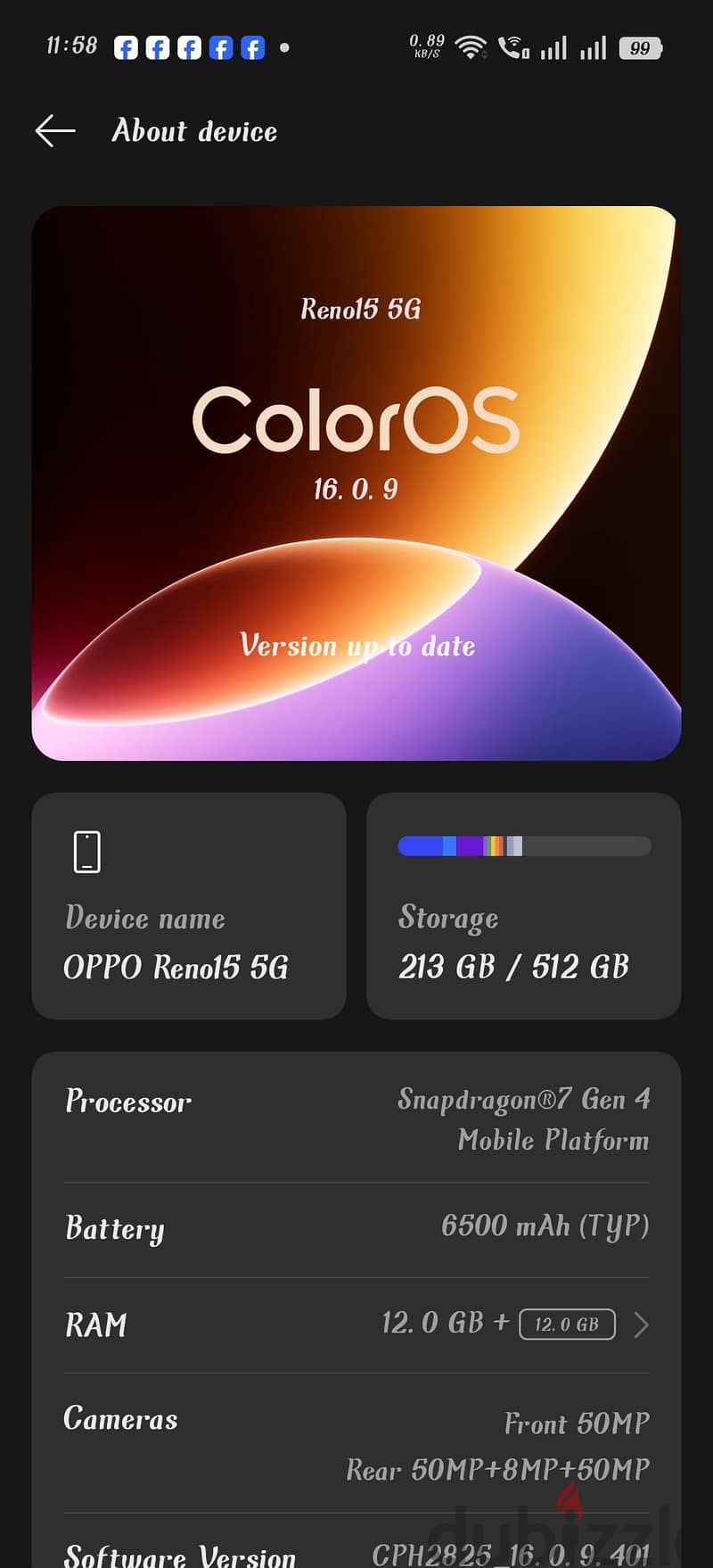 OPPO RENO 15 5G 4