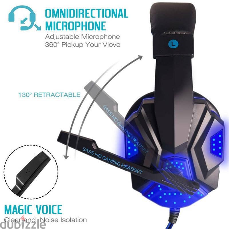 SY830MV GAMING HEADPHONE 4