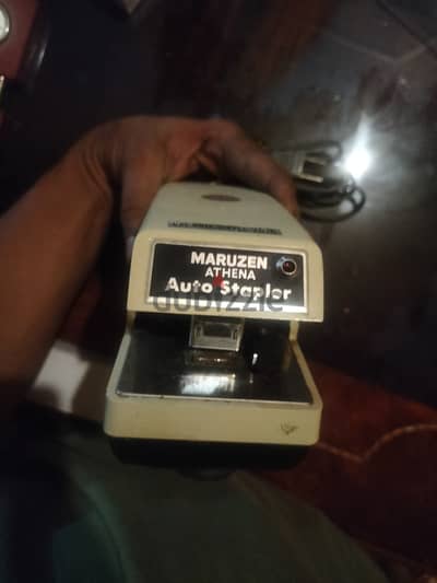 دباسة كهربائية أتوماتيكية يابانية قديمة (Vintage Electric Auto Stapler
