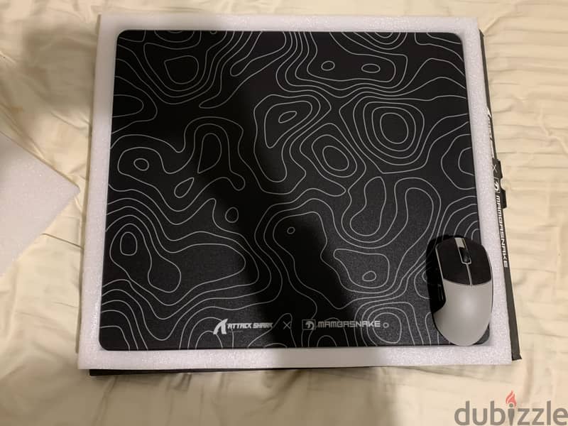 Attack Shark Obsidian Glass Mouse Pad 2