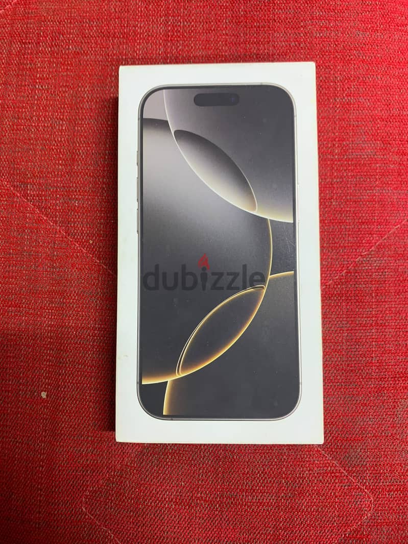 Iphone 16 pro 256gb used like new 2