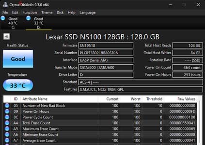 هارد ssd من lexar