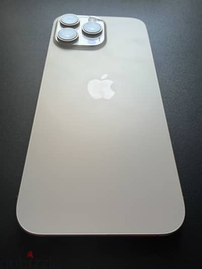 iPhone 16 pro max - gold with box like new