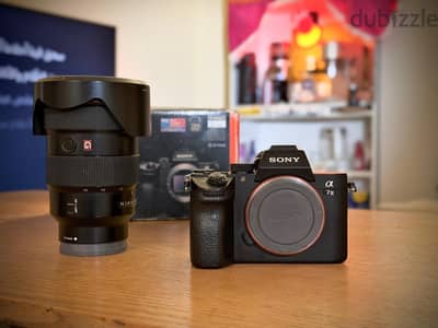 Sony A7iii حالتها ممتازة sony 24-70 GM M1 زي الزيرو والمعاينة تثبت