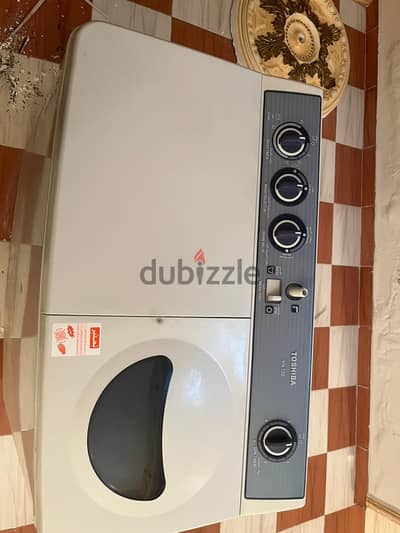 غساله Toshiba VH-720 هاف اتوماتيك