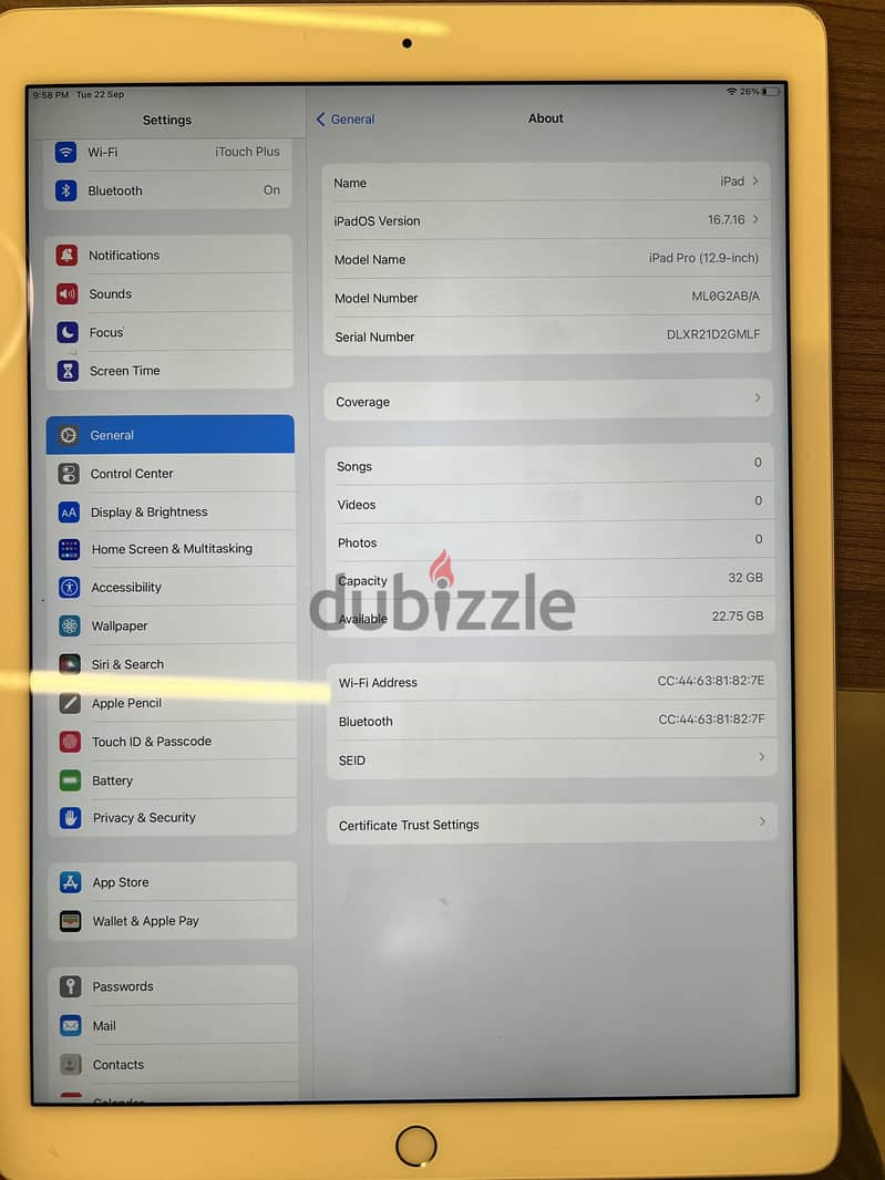 Apple iPad Pro 13 inch 1