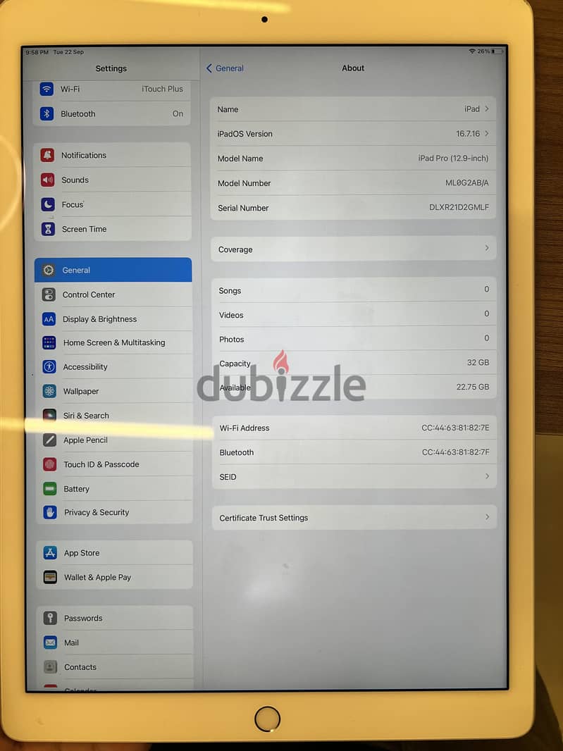 Apple iPad Pro 13 inch 6
