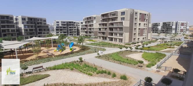 شقة  بجاردن جاهزة للسكن  للبيع في بالم هيلز، القاهرة الجديدة، شاملة الصيانة