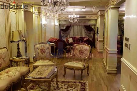 Furnished apartment for rent (255 sqm) in Sidi Bishr – Mohamed Naguib, directly overlooking the sea.