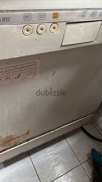 غسالة اطباق ايطالى  مستعمله قديمه