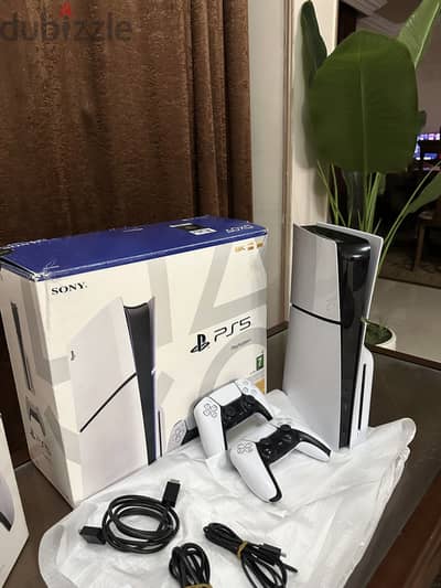 Ps5 Slim Cd جديد فالضمان