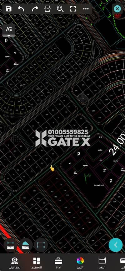 ارض للبيع في العاشر من رمضان الحي 27 مساحه 875