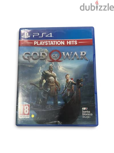 God of war PlayStation 4 Disc used God of war PlayStation 4 Disc used