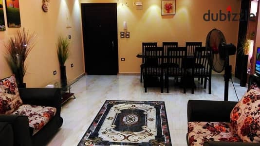 Furnished Apartment for Rent in Madinaty B7 96 sqm, modern furniture and distinctive