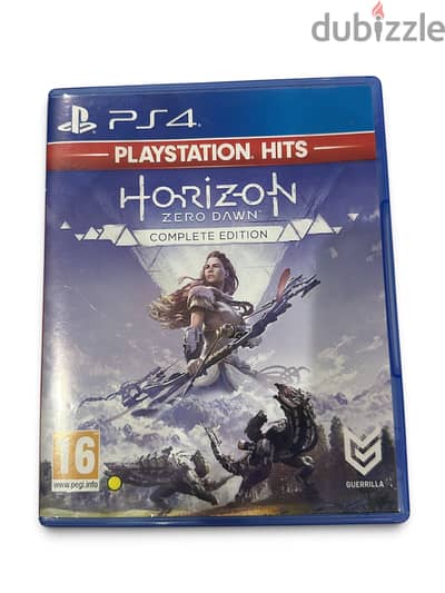Horizon zero dawn complete edition PlayStation 4 disc used