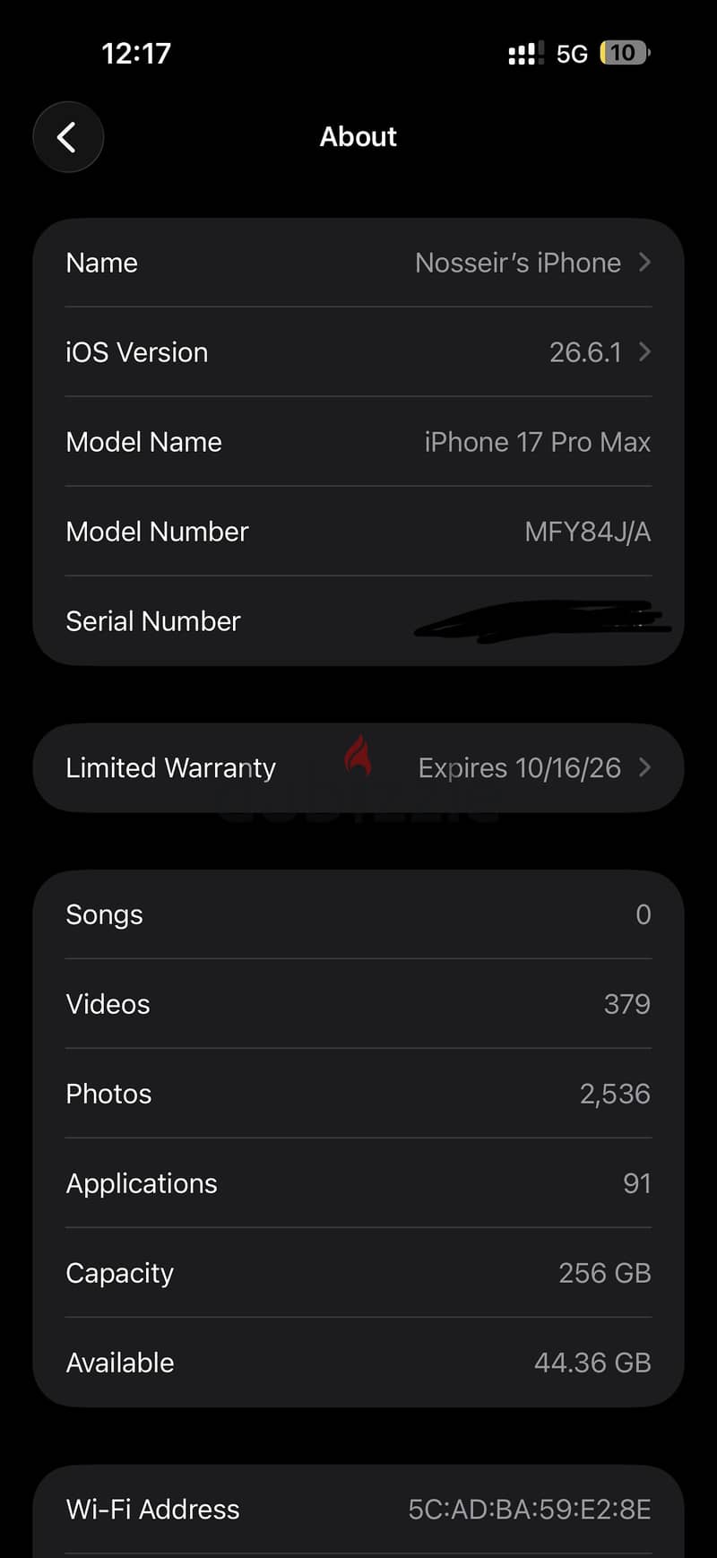 Apple - iPhone 17 Pro Max 5
