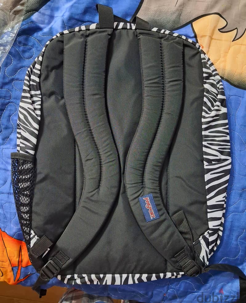 Jansport Big Student Zebra Backpack new with ticket. 1