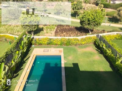 فيلا استادالون ايجار في بالم هيلز القطامية Palm Hills Katameya 1 القاهرة الجديدة New Cairo 600 متر مباني 650 متر أرض 5 غرف نوم 5 حمامات وحمام سباحة