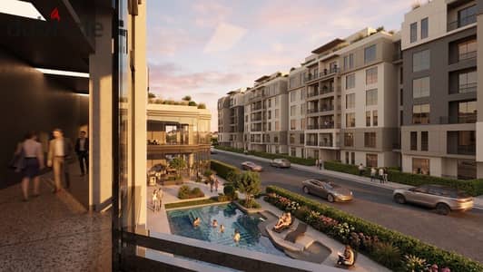 118m apartment for sale in Moment Compound New Obour with a prime view and direct Line 10 Axis access 15%down payment 7year payment plan