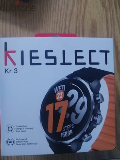 Kieslect KR3 Smart Watch جديدة تمامًا – العلبة مفتوحة فقط