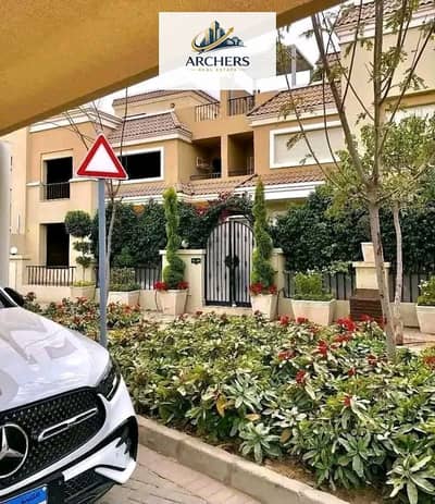 للبيع فيلا بفيو لاند سكيب بنص سعرها كمبوند سراى برايم ليوكيشن علي طريق السويس امام مدينتي بمدينة المستقبل سيتي القاهرة الجديدة