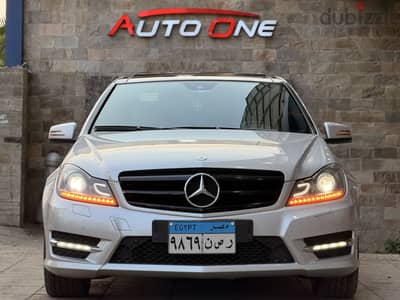 MERCEDES C 200 AMG 2013 KM 140,000 FACTORY PAINT