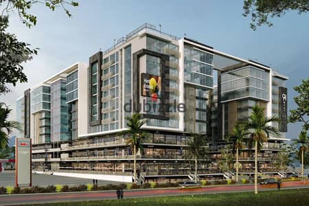 commercial shop for sale  محل تجاري 42م للبيع 9iNTh Hub Mall أمام المونوريل مباشر وامام الحي التاسع بالقرب من جامعة 6 اكتوبر