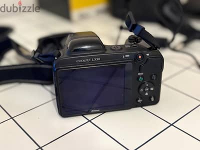 Nikon coolpix L330 with box  + memory card