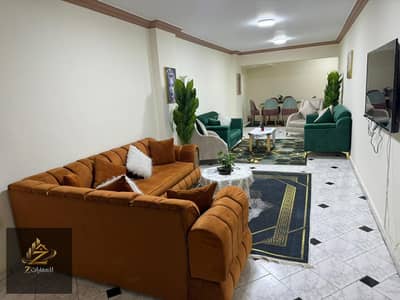 Luxurious furnished apartment in Nasr City, first Makram from the owner