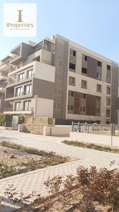 شقة بجاردن 3 غرف نوم فى بالم هيلز القاهرة الجديدة - استلام فورى - تكملة اقساط