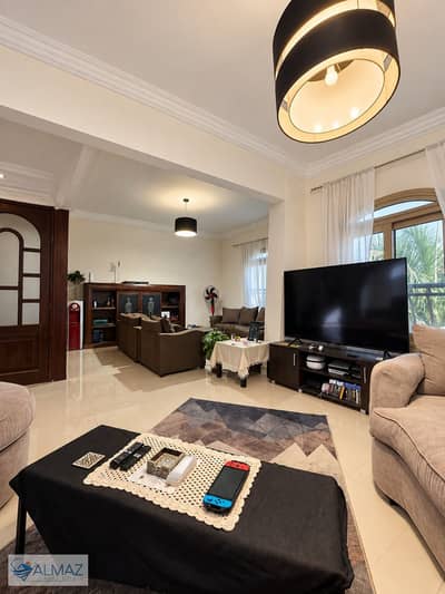 Furnished duplex for rent in the Second District (Villas Zone), Fifth Settlement—near Al-Nawadi Street.