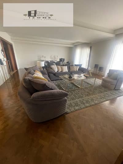 Fully Furnished Apartment for Rent in Katameya Dunes First Row Golf and Lake Beautiful View 260 SQM 3 Bedrooms 2 Bathrooms