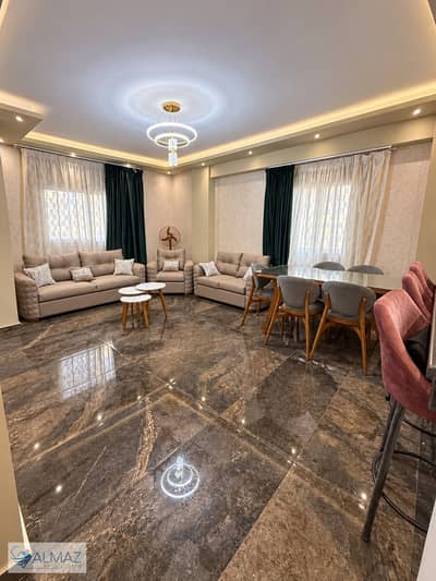 120 sqm furnished apartment for rent in Gardenia Heights 3, Fifth Settlement, near major arterial roads.