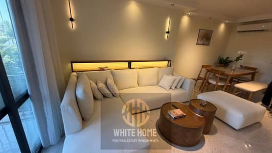 Apartment ultra modern finishing fully furnished prime location, under market price in Best location in New Cairo ,In Sodic Eastown compound near mall