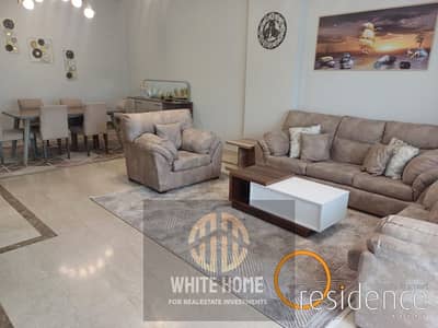 Apartment fully furnished first use for rent prime location in New Cairo Under market price near to The American university in Compound Mivida Eamaar