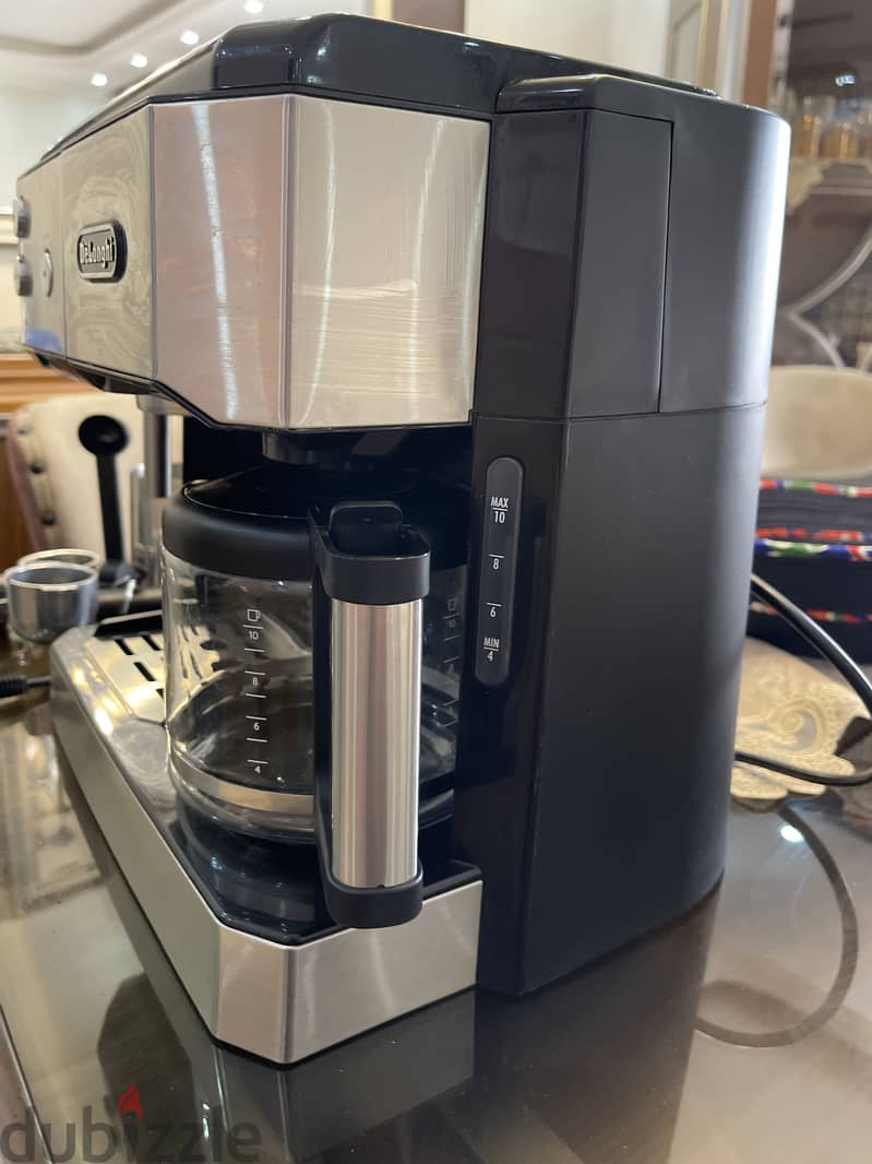 De’longhi Dual Function Coffee Machine (Espresso & Drip Coffee) 1