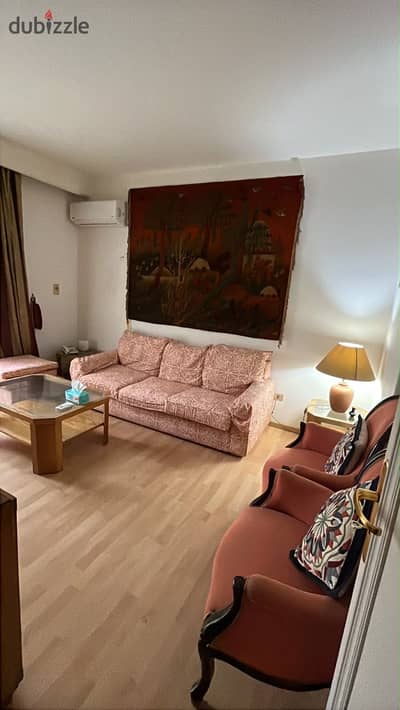 Furnished apartment for rent in Maadi, Dagla, air-conditioned